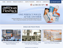 Tablet Screenshot of americanflexpack.com